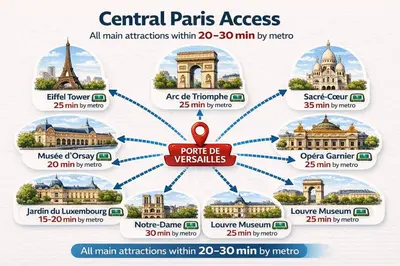 Plan de l'établissement Park & Relax - Paris Expo Versailles