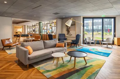 Coin salon dans l'établissement Park & Relax - Paris Expo Versailles