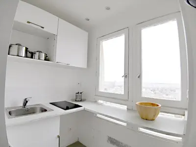 Cuisine ou kitchenette dans l'établissement Paris Asian District