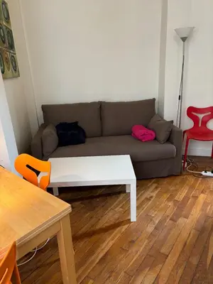 Coin salon dans l'établissement Appartement typique parisien Paris 15