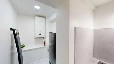 Salle de bains dans l'établissement Bienvenue dans le 10ème arrondissement !