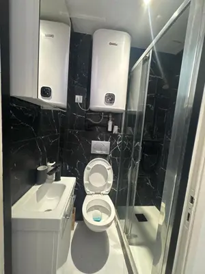 Salle de bains dans l'établissement Apartamento sol y luna