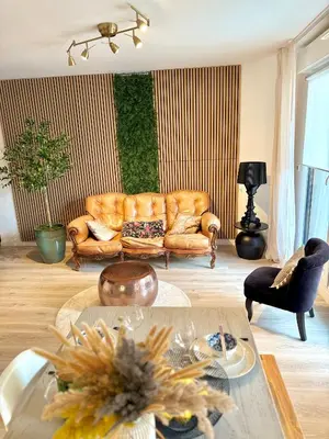 Coin salon dans l'établissement Malakoff - 3 pièces avec terrasse