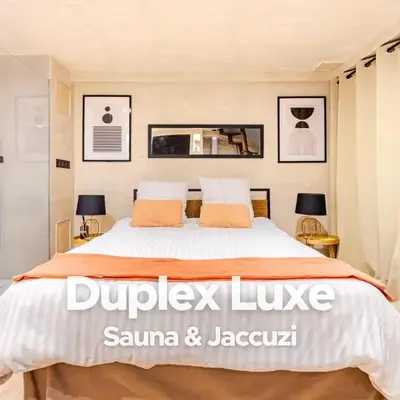 Duplex Luxe - Sauna & Jacuzzi Privatif