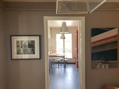 Plan de l'établissement Appartement familial 140m2, vue Seine, 4 chambres