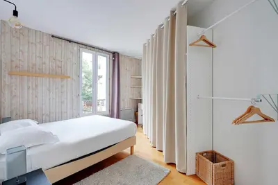 Plan de l'établissement Bright Apartment 1BR 2P – St Ouen