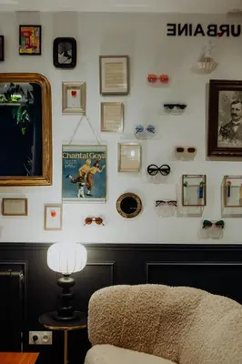 Coin salon dans l'établissement Maison Urbaine