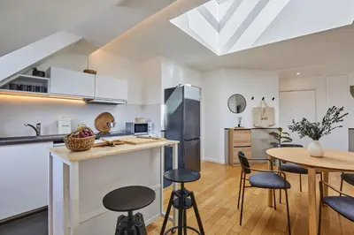 Cuisine ou kitchenette dans l'établissement Boari - 1 chambre à Archives