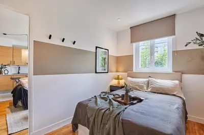 Cuisine ou kitchenette dans l'établissement Haria - 1 chambre à Pasteur