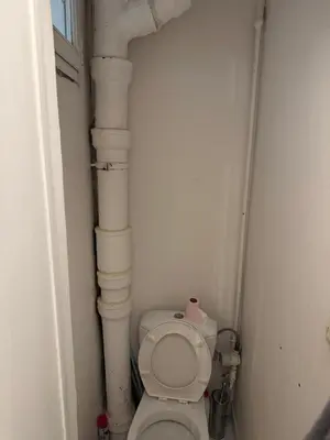 Salle de bains dans l'établissement 2 pièces en plein coeur de Montparnasse