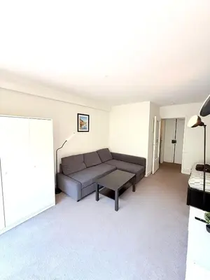 Coin salon dans l'établissement Appartement Brochant Batignolles Paris