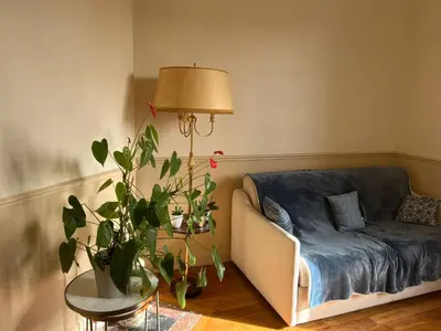 Coin salon dans l'établissement Cosy Appartement