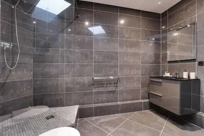 Salle de bains dans l'établissement Charming apartment - 1BR-3P - Arc de Triomphe