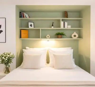 Un ou plusieurs lits dans un hébergement de l'établissement Eiffel Tower - Exclusive loft with terrace jacuzzi and lift