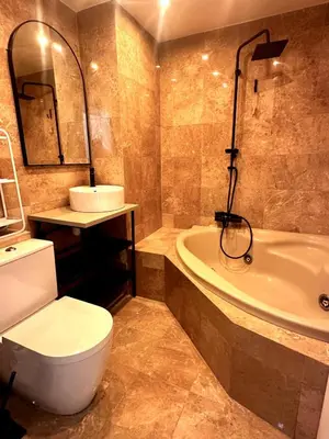 Salle de bains dans l'établissement 70s style studio 3 or 4p with balcony near Champs-Élysées