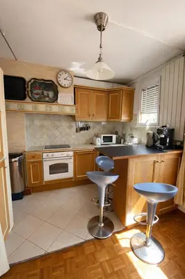 Plan de l'établissement Vue Exceptionnelle & Terrasse - Appartement Vintage chez une Parisienne