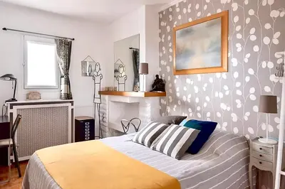 Plan de l'établissement Vue Exceptionnelle & Terrasse - Appartement Vintage chez une Parisienne
