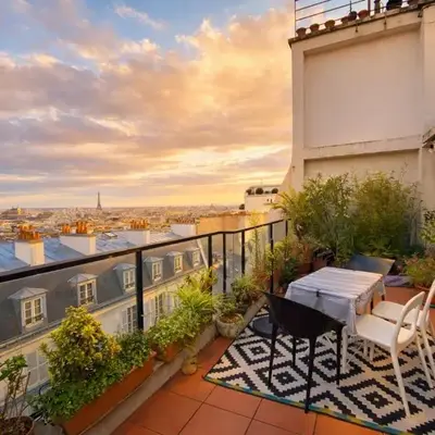 Vue Exceptionnelle & Terrasse - Appartement Vintage chez une Parisienne