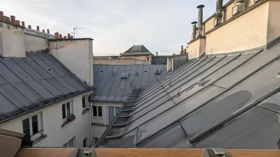 Plan de l'établissement Appartement en duplex avec 3 chambres, au 4e et dernier étage