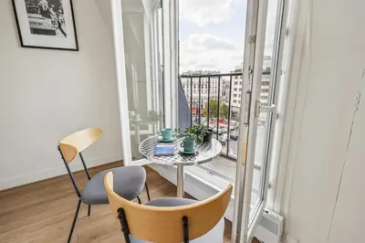 Balcon ou terrasse dans l'établissement Cosy studio - 2 people - Pigalle