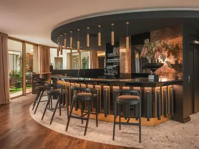 Coin salon dans l'établissement Hôtel Barnett Paris