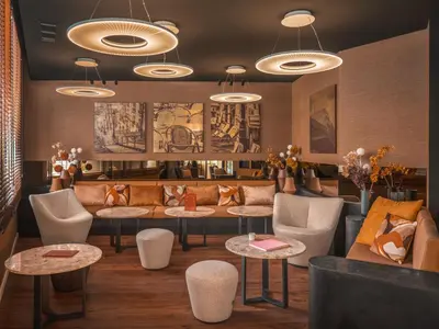 Coin salon dans l'établissement Hôtel Barnett Paris