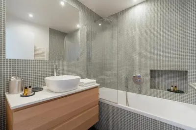 Salle de bains dans l'établissement Veeve - Florentine Gaze