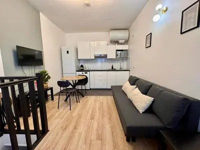 Cuisine ou kitchenette dans l'établissement Le 92 - 4 Prs - Wifi - Porte de Paris - Métro