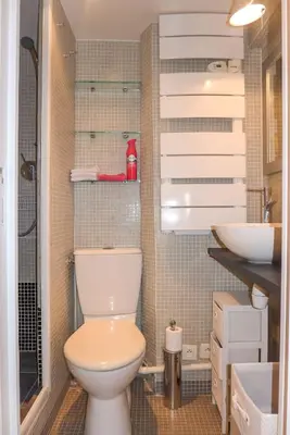 Salle de bains dans l'établissement Saint Paul, rue Pavee, duplex - ID 1049