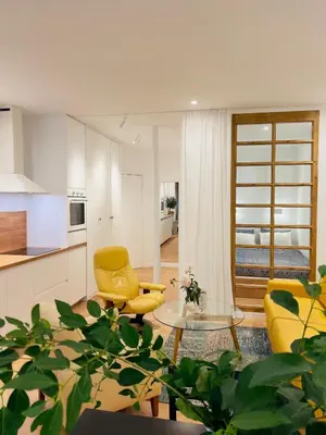 Cuisine ou kitchenette dans l'établissement Cozy Paris Flat near Saint-Germain & Luxembourg Gardens