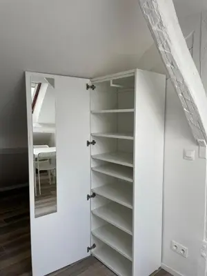 Plan de l'établissement Saint Paul, rue Pavee, studio - ID 1050