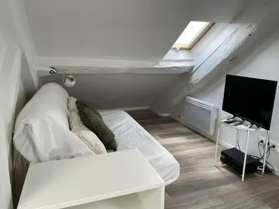 Télévision ou salle de divertissement dans l'établissement Saint Paul, rue Pavee, studio - ID 1050
