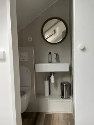 Salle de bains dans l'établissement Saint Paul, rue Pavee, studio - ID 1050