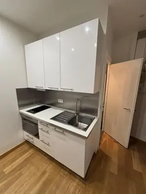 Cuisine ou kitchenette dans l'établissement Panthéon studio