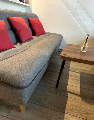Coin salon dans l'établissement Studio Elysée Ponthieu
