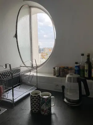 Plan de l'établissement Parisian apartment with a view