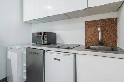 Cuisine ou kitchenette dans l'établissement Studio with terrace #SacréCœur#Montmartre - V