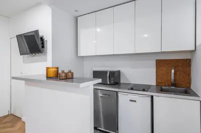Cuisine ou kitchenette dans l'établissement Studio with terrace #SacréCœur#Montmartre - V