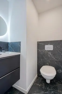 Salle de bains dans l'établissement Design Loft for 6 guests in Sentier