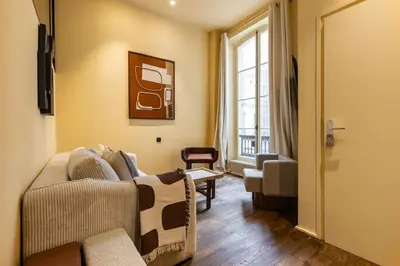 Coin salon dans l'établissement NoChichi-Collections - Residence Saint-Honore