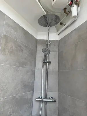 Salle de bains dans l'établissement Raspail