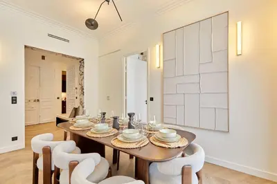 Plan de l'établissement Luxurious AC apartment Beaubourg Le Marais