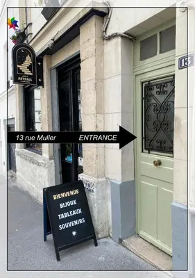 Plan de l'établissement MONTMARTRE ROMANTIC, Bed & Breakfast - Paris