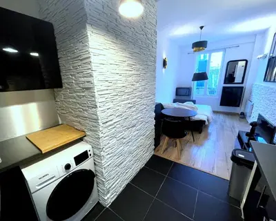 Cuisine ou kitchenette dans l'établissement Bercy Arena