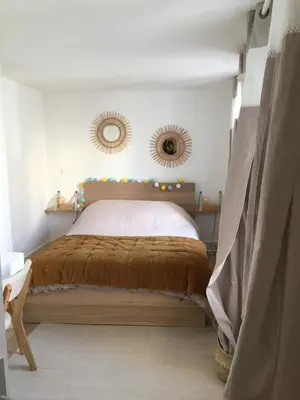 Un ou plusieurs lits dans un hébergement de l'établissement 2 pieces Paris centre Marais