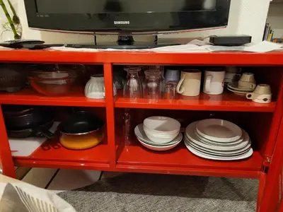 Télévision ou salle de divertissement dans l'établissement Mon Art Studio - Montmartre - Sacré-Cœur - Paris