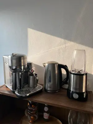 Plateau bouilloire dans l'établissement Apartment in Paris 16th arrondissement Exelmans Auteuil