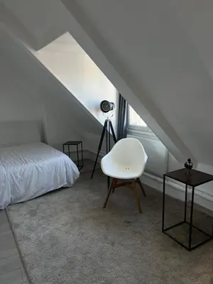 Un ou plusieurs lits dans un hébergement de l'établissement Apartment in Paris 16th arrondissement Exelmans Auteuil