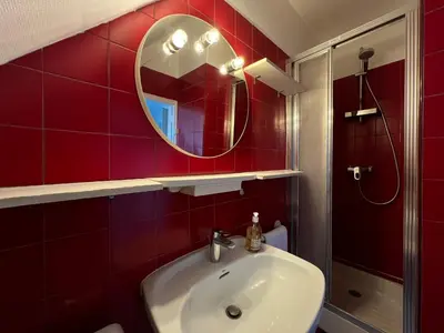 Salle de bains dans l'établissement Apartment in Paris 16th arrondissement Exelmans Auteuil