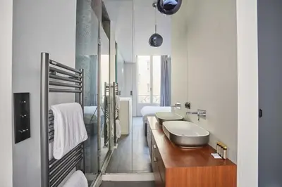Salle de bains dans l'établissement Charming apartment - 1BR 2P - In the heart of Le Marais